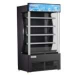 Coldline AOC-46-B 46" Black Open Air Refrigerated Display Merchandiser