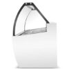 Marchia GIC-10 56” 10-Pan White Gelato Ice Cream Dipping Cabinet Display Freezer