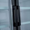 Coldline D53-B 53" Two Glass Door Merchandiser Freezer with LED Lighting - Black
