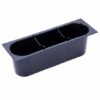 Prepline 18" x 36" 112 lb. Stainless Steel Underbar Ice Bin, 8" Bowl Depth