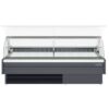 Coldline SDC98-F 98” Refrigerated Fish Display Case with Ice Bin and Drain