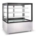 Marchia MBT72-ST 72" Straight Glass Refrigerated Bakery Display Case