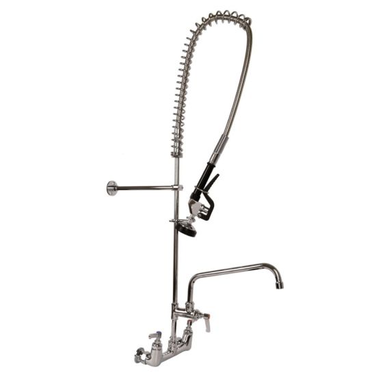 Prepline PPRS12 Wallmounted Prerinse Assembly with 12" Swing Spout