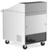 Coldline SMP27 27" Mega Top Refrigerated Sandwich Prep Table with Cutting Board and Food Pans