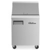 Coldline SMP27 27" Mega Top Refrigerated Sandwich Prep Table with Cutting Board and Food Pans