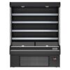 Coldline SOC-61-B 61" Black Refrigerated Air Curtain Merchandiser