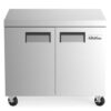 Coldline UC-36F 36" Undercounter Work Top Freezer - 9 Cu. Ft.
