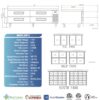 DCB72-D4 Chef Base Refrigerator with 4 Drawers