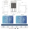 DCF3-NG Natural Gas Fryer with 3 Tube Burners