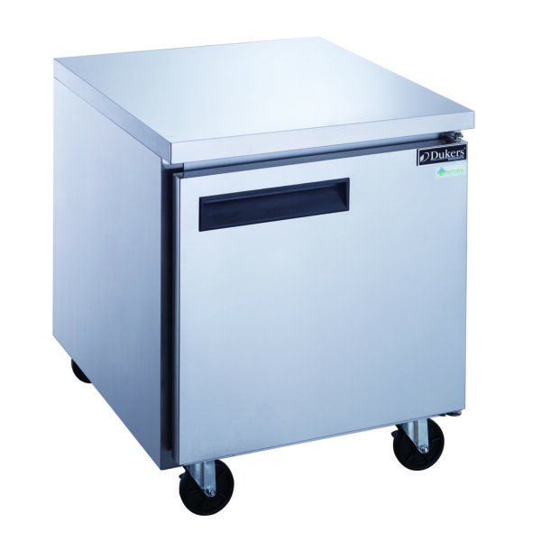 DUC29F Single Door Undercounter Freezer in Stainless Steel