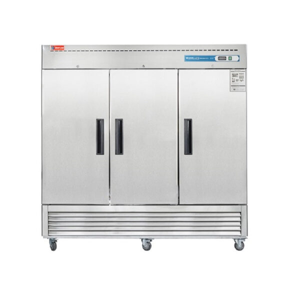 Commercial Reach in 3 door 72 Cu.ft Stainless Steel Upright Freezer