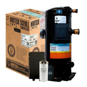 Invotech YM34E3G-Q100 Scroll Med Temp Compressor 2HP, R404A 220V/1PH