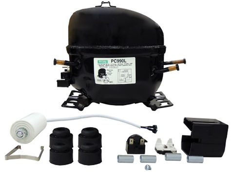 Supco SPC990L Low Temp Compressor 1/4 HP, R134a, 115V