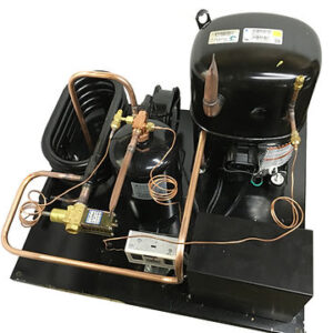 Water-Cooled QT AGA5561EXT Unit 5 HP, High Temp, R22, 220V/3PH