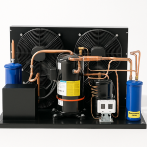 Indoor QTYF72E7G-Q100 Scroll Low Temp Condensing Unit 10 HP 3PH/220V, R404A