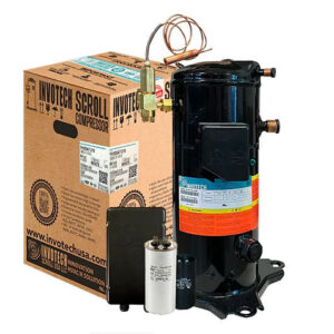 Invotech YF20E3G-Q100 3HP R404a 220V/1PH Low Temp Compressor