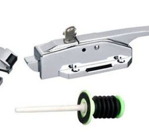 WIL 3165 Walk In Safety Latch, Flush