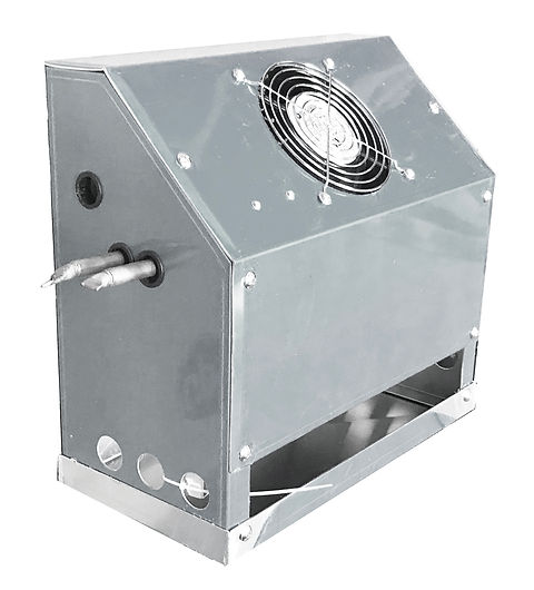 Back Bar Cooler Evap Single Fan, 900 BTU, 120 CFM