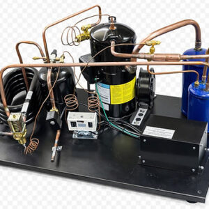 Water-Cooled Condensing Unit QTYF35E7G-Q100 Low Temp 5HP, R404A, 3PH/220V