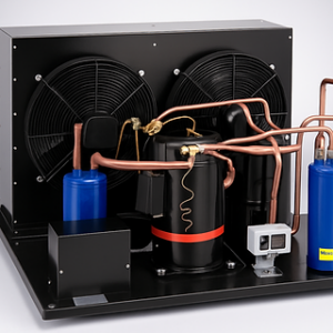 Outdoor QTYM125E7G-Q100 Scroll Med Temp Condensing Unit 7 HP/3 Phase, R4